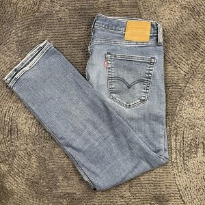 Levi's 514 Men's Jeans 30x31 Slim Straight Mid Rise Stretch Denim Medium Wash